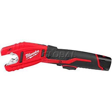 MILWAUKEE TOOL Cordless M12 Lithium-Ion Copper Tubing Cutter Kit, 1/2 to 1-1/8 2471-21